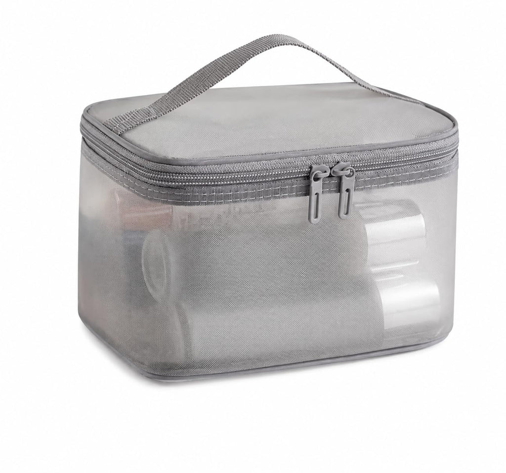 Travel Toiletry Bag for Women & Men, Gray