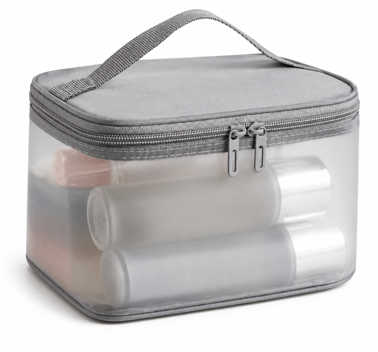 Travel Toiletry Bag for Women & Men, Gray