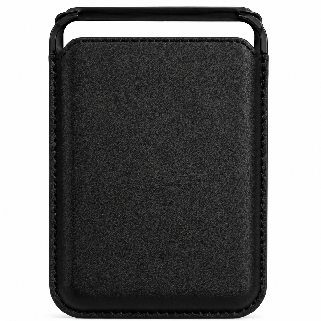 Magnetic Phone Wallet with Kickstand for iPhone – RFID Card Holder