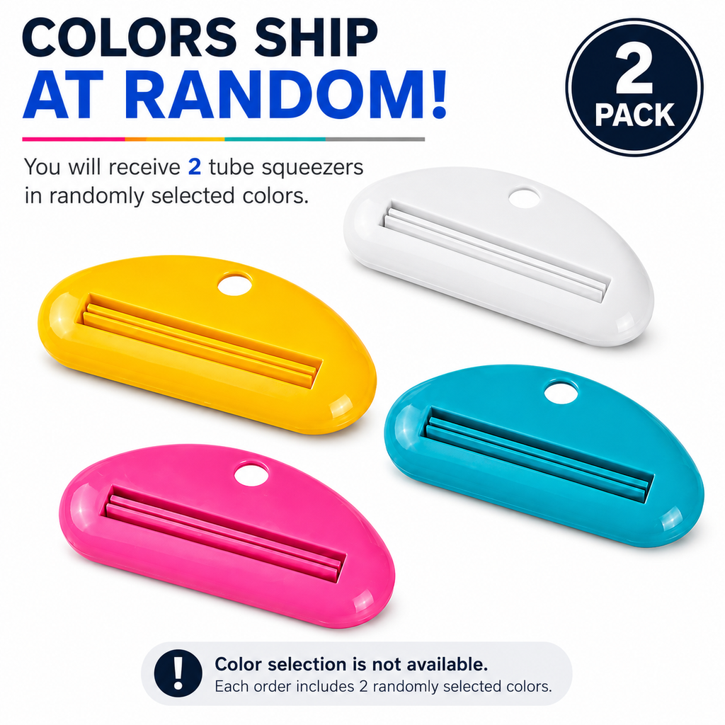 ML Necessities Tube Squeezer 2-Pack for Toothpaste and Lotion