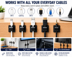 ML Necessities Adhesive Cable Clips