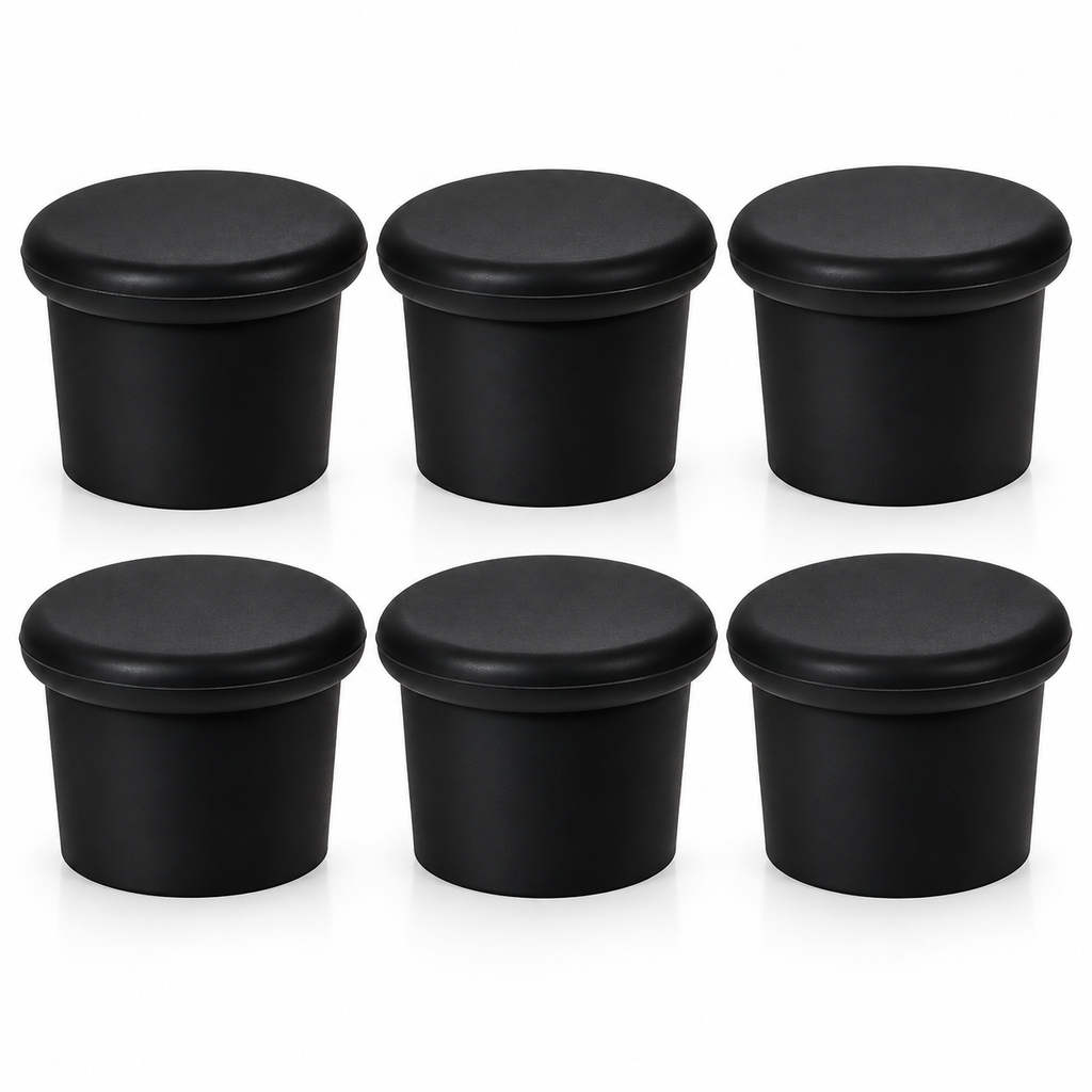 ML Necessities Silicone Wine Bottle Stoppers (6-Pack)